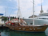 Прогулки на катерах и яхтах в Сочи